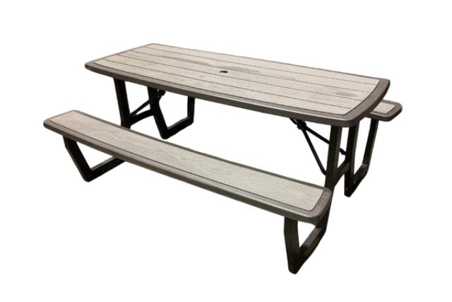 Table, Picnic Folding Grey Lifetime (Nn)