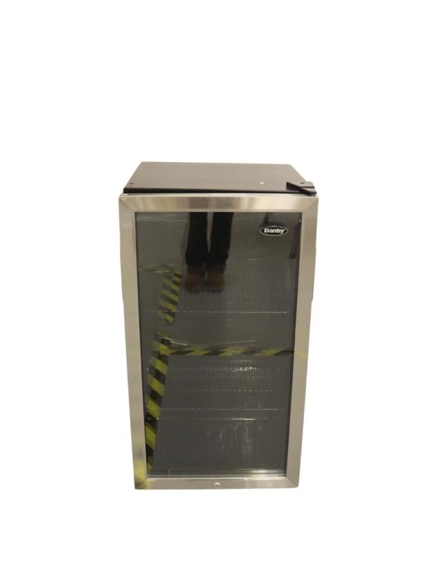Fridge, 3.3 Cubic Feet Stainless Steel