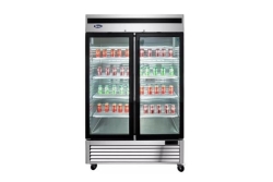 Fridge, Commercial Glass Door 44.7 Cu/Ft (Black)