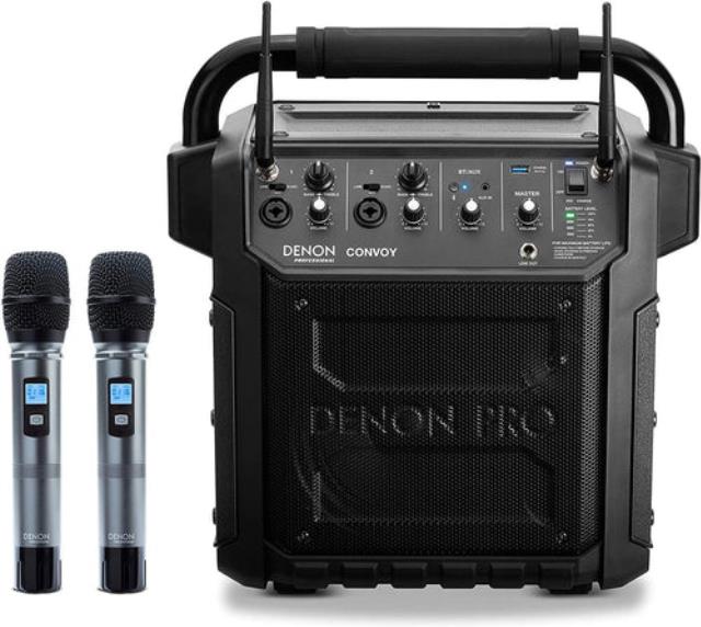 Pa System Rechargeable - W/ Dual Wireless Mic