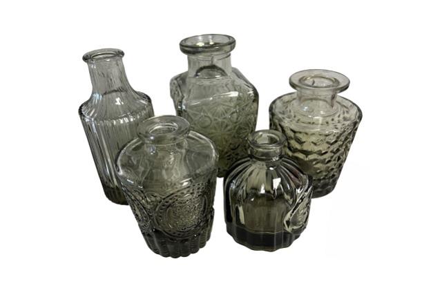 Bud Vase, Green Vintage Assorted