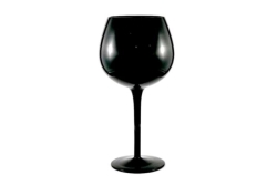 Glass, Black Goblet