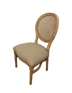 Chair, Louis Natural Rattan Wood (Nn)