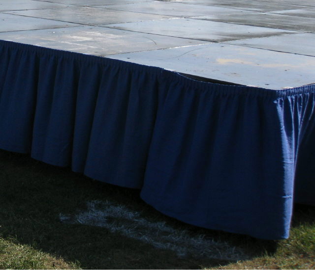 24" Stage Skirt Per Foot