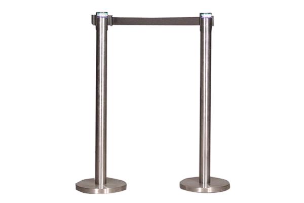Stanchion, Aluminum 6' Tape Top
