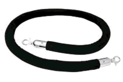 Rope, 8' Black Velvet
