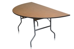 Table, Half Round 5' (Rw)
