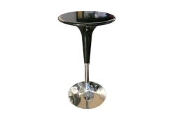 Table, Rnd Black Gelato Adjustable