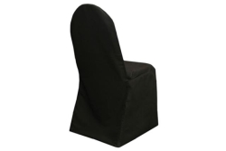 Chair Cvr, Black Banquet