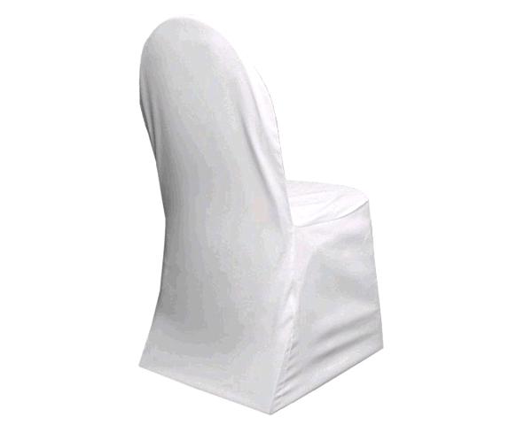 Chair Cvr, White Banquet