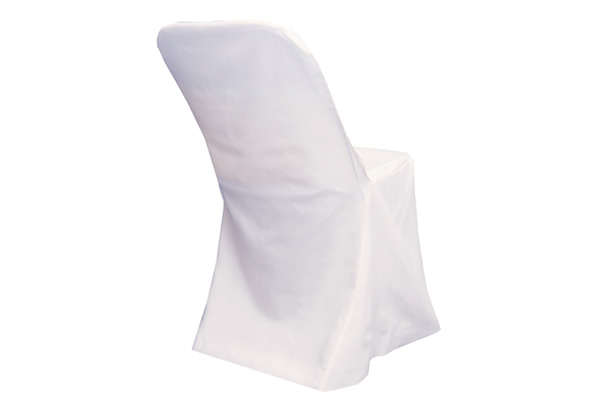 Chair Cvr, White Folding