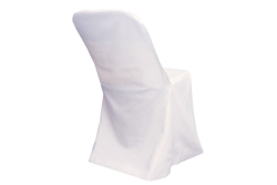 Chair Cvr, White Folding