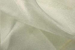 Tie, Ivory Organza