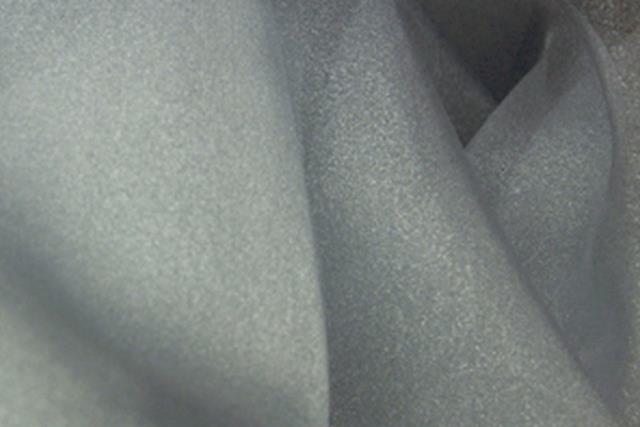 Tie, Pewter Organza