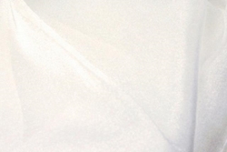 Tie, White Organza