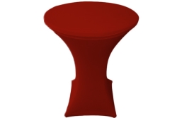 30" Rnd (38"h) Bright Red Spandex
