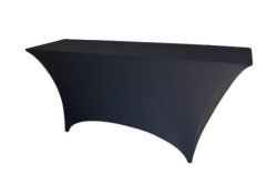 30" X 96" Black Spandex