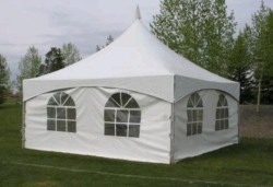 Tent, 20' X 20' Frame White