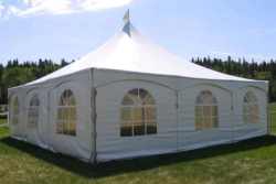 Tent, 30' X 30' Frame White