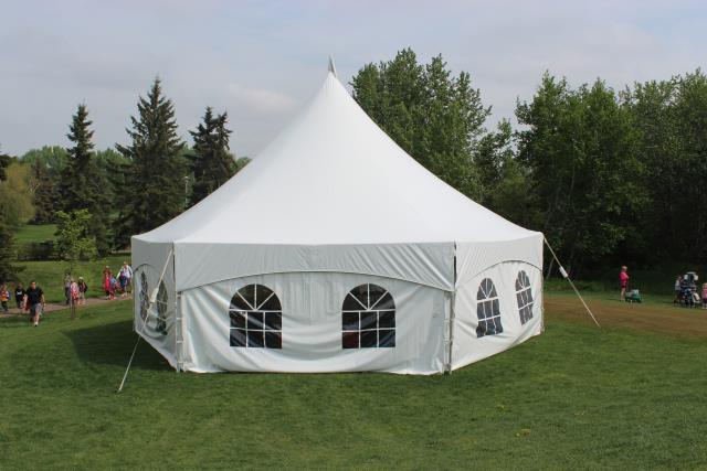 Tent, 34' Hex Frame White