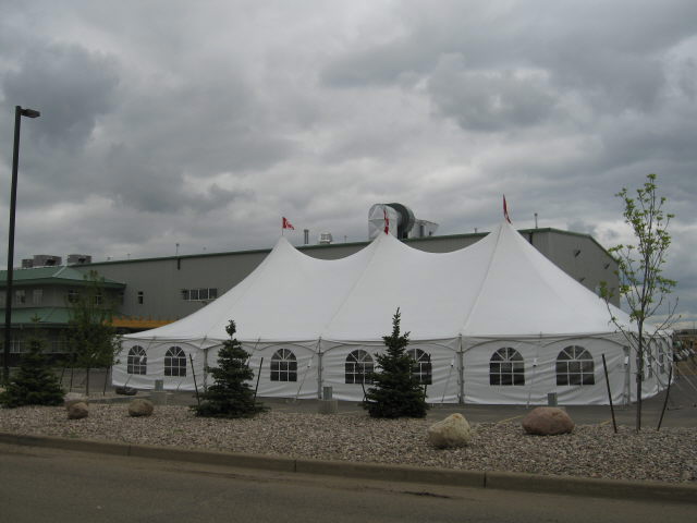 Tent, 40' X 80' Pole White