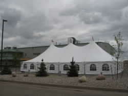 Tent, 40' X 80' Pole White