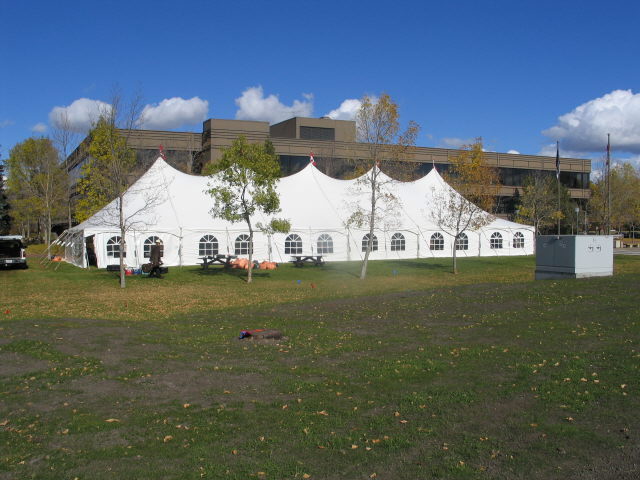 Tent, 40' X 120' Pole White