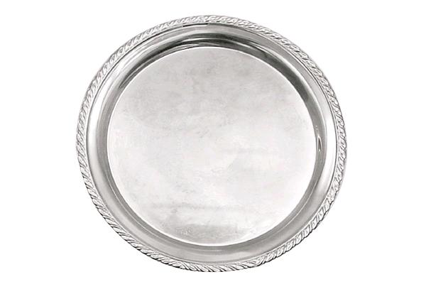 Tray, 16" Rnd Fancy W/Design
