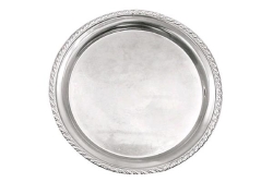 Tray, 16" Rnd Fancy W/Design