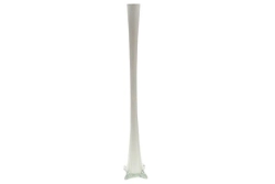 Vase, Eiffel Tower White 24"