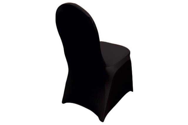 Chair Cvr, Black Spandex