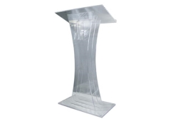 Podium, Clear 3 Panel Acrylic