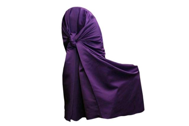 Chair Wrap, Amethyst Satin