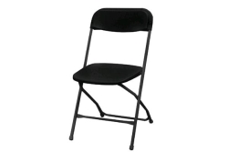 Chair, Folding Black