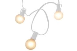 Lights, Café White 100' C/W Bulbs