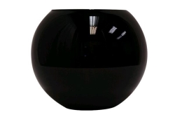 Rose Bowl, Black 8" Dia.