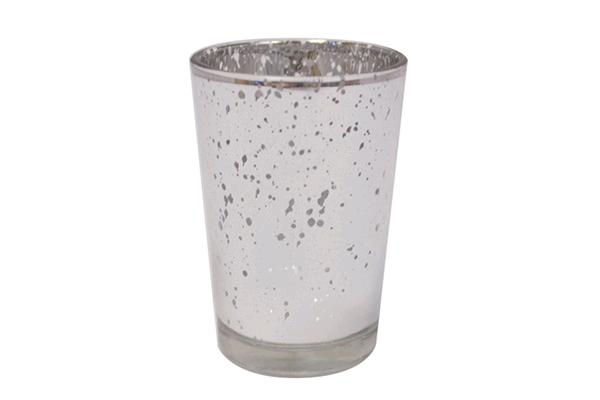 Votive, Silver Mercury 3.5"