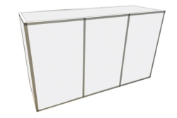 Bar, Plexi White (Portadecor)
