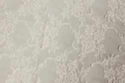 OVERLAY, 90" x 90" WHITE VINTAGE LACE