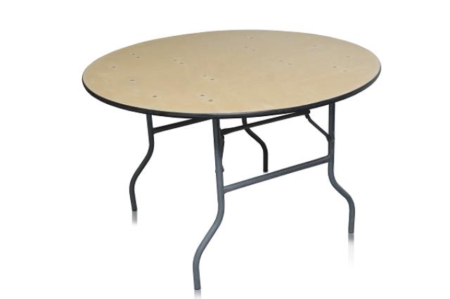 Table, Round 4' Birch