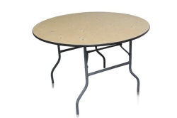 Table, Round 4' Birch