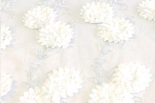 Overlay, 120" Rnd White Bridal