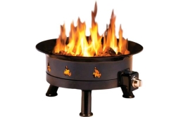 Fire Pit, 18" Portable Propane