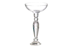 Prism Bowl, Pedestal 14"