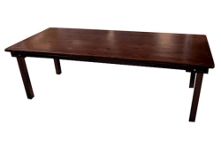 Table, Harvest 8'x40" (Mahogany)