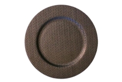 Charger Plate, 13" Rnd Charcoal